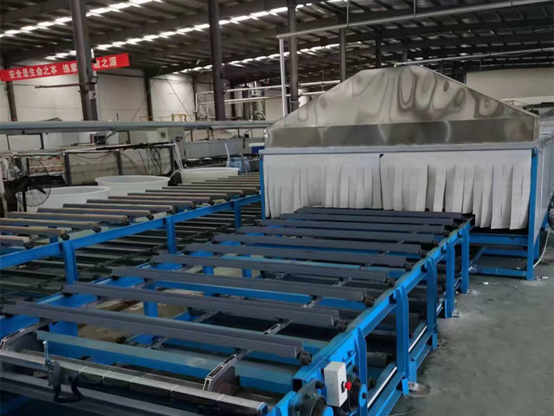 Latex mattress production line